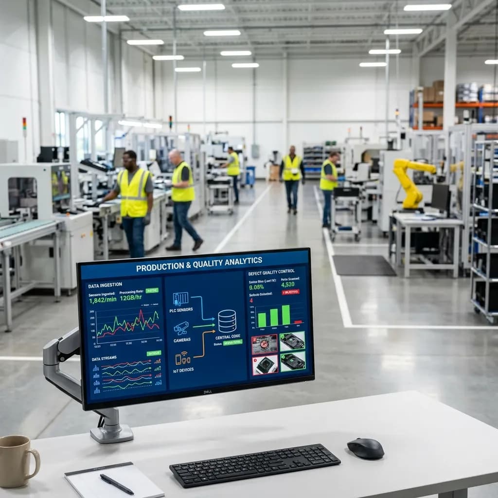 Data Ingestion & Defect Quality Control System - Manufacturing solution by Futtkr